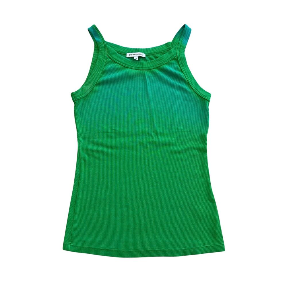 Cotton Citizen Green Verona Tank Top Size M